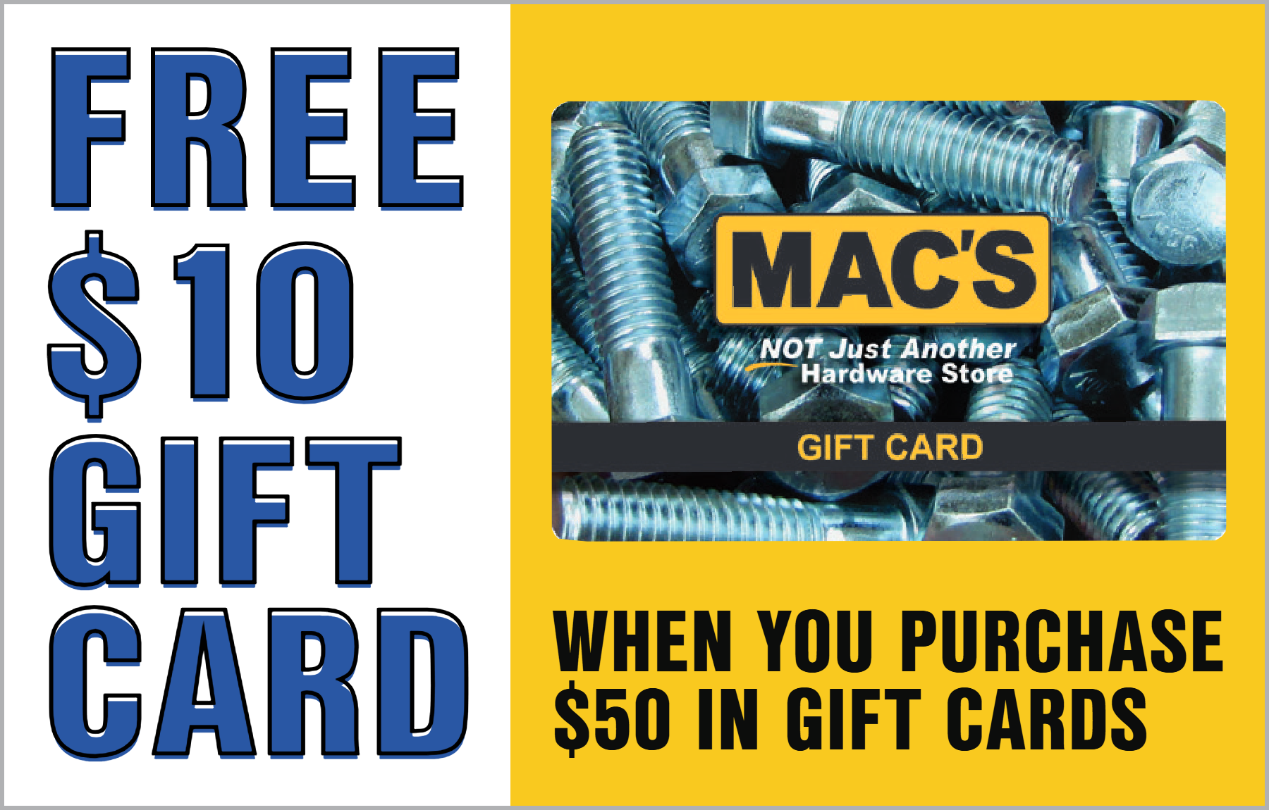 gift card promo