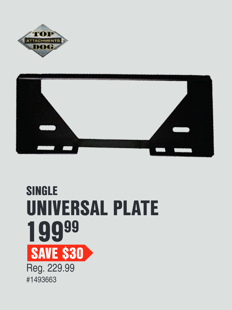universal plate