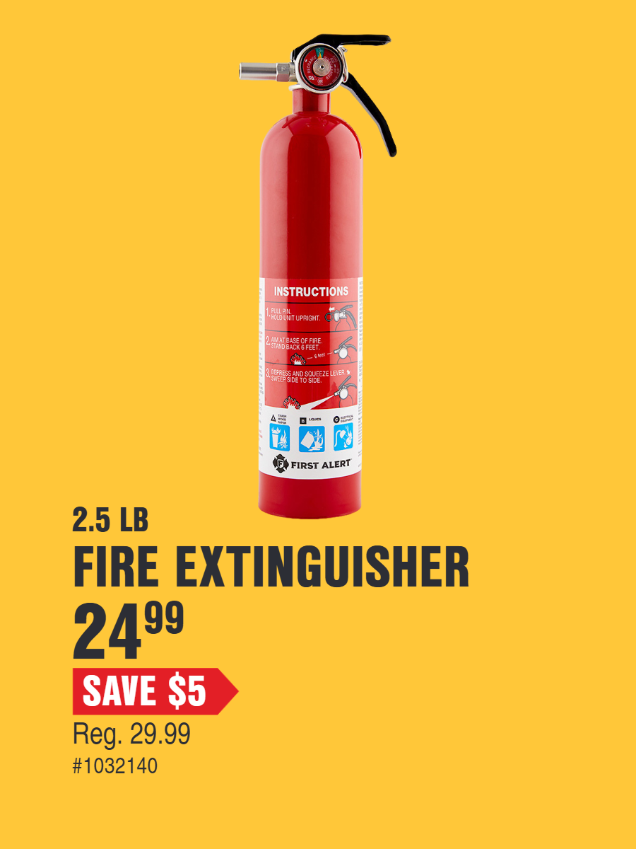fire extinguisher